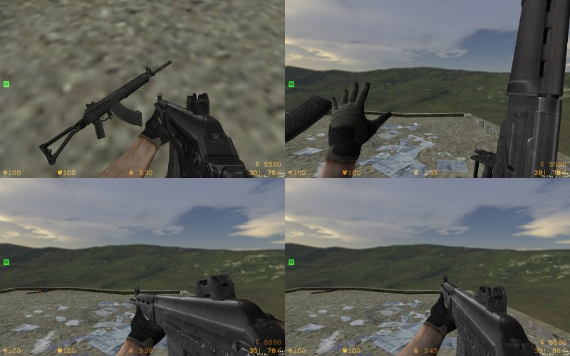 Sako с анимацией из MW2
