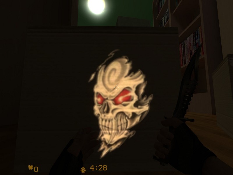 Skull Tearing Through