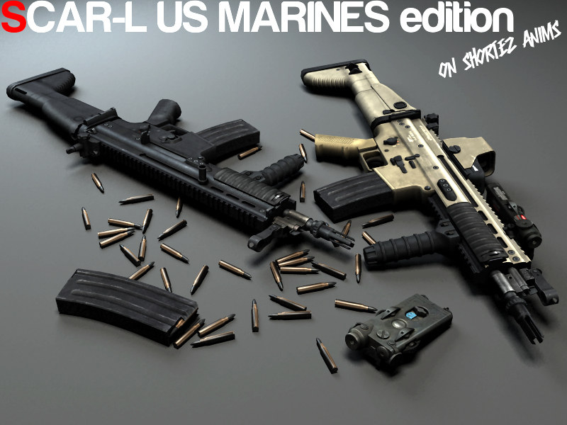 SCAR-L US Marines Edition