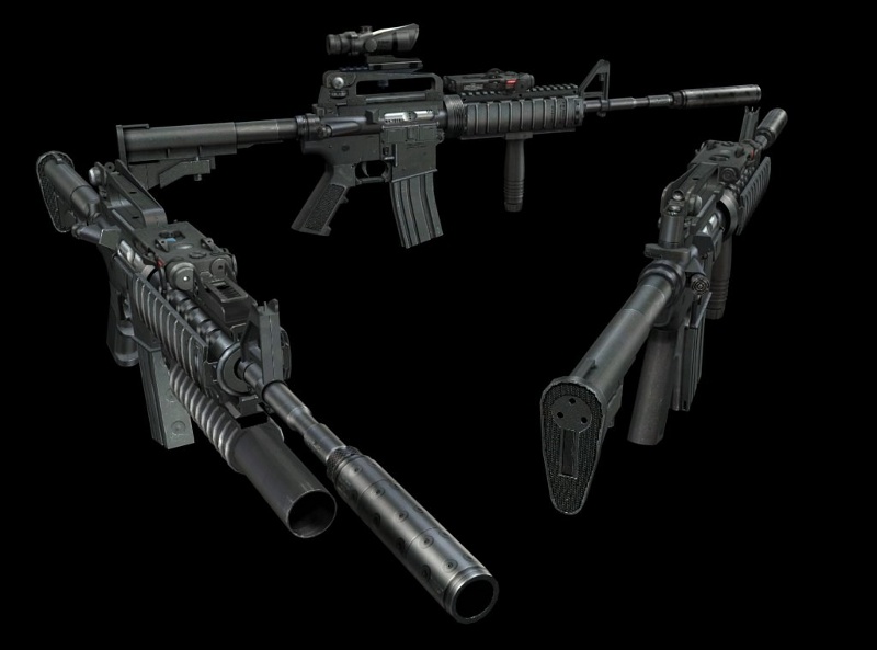 Tactical CQM4 Pack for M4A1