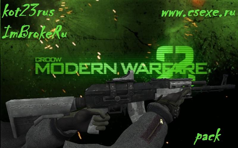 Awesome MW2 AK-47 ImBrokeRu Animations