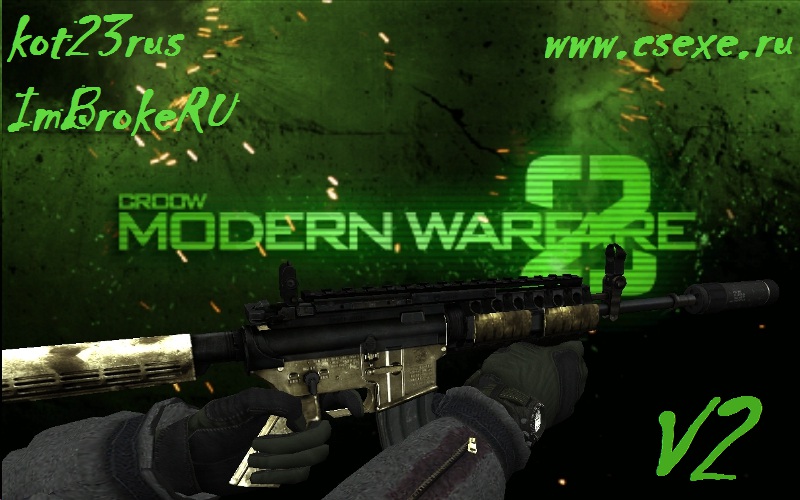 Awesome ImBrokeRU's M4A1 Animations V2
