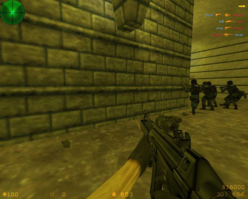 MP5 RIS GO anims W/ aimpoint & working LAM